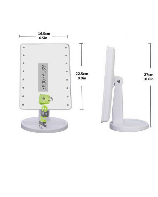 16 Led Makeup Mirror (Cell Operated)