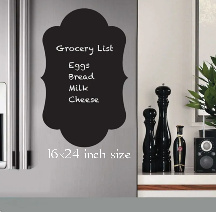 Water proof Kitchen sticker Rewrite Black board stickers