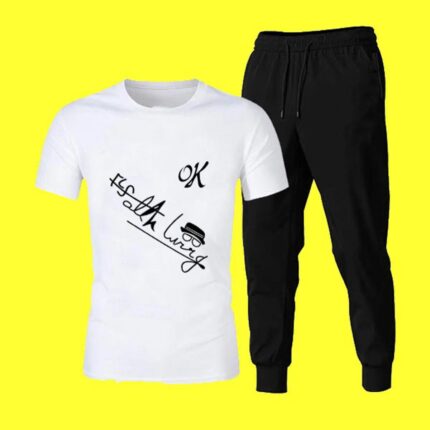 Hot Men's Sale New Arrival Tracksuit | Best Quality Tracksuit For Men | Tracksuit For Gyms | T-Shirt & Trouser 