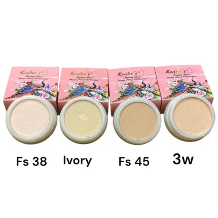 kashes bridal base water proof oil control Face Two Way Cake Face Foundation Powder