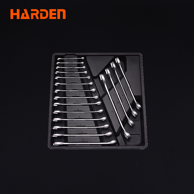 Harden18Pcs Combination Spanner Set