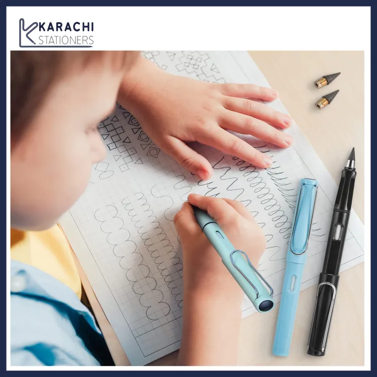 New Unlimited Technology Eternal Writing Pencil Inkless Magic Pen Pencil   (random color) MJ KS