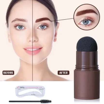 Dual-Use Eyebrow Stamp and Hairline Shading Powder – Instant Fill & Define