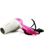 Nova Foldable Hair Dryer - NV 1290 (Random Color) - Image 4