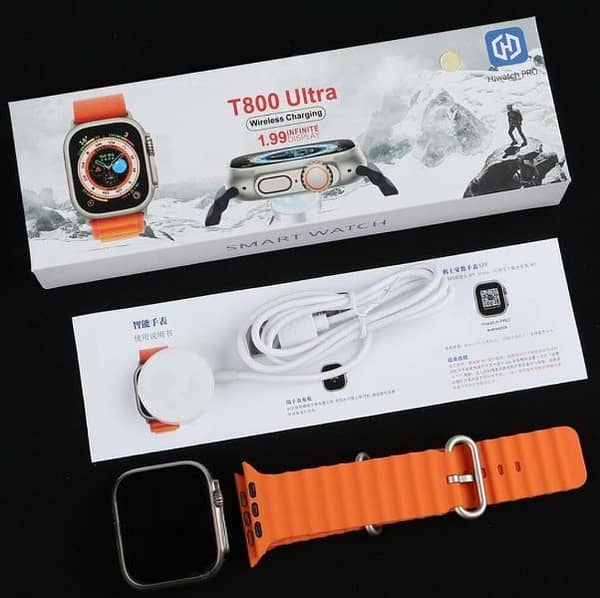 (Pack of deal ) i8 ultra max & t800 ultra  Smart Watch (random color)