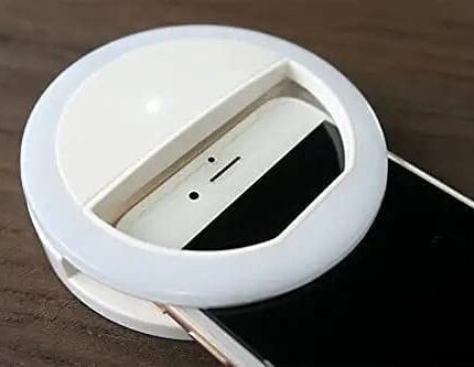 Portable LED Ring Selfie Light Smartphones Tablets Enhancing Ring Light for Photography
