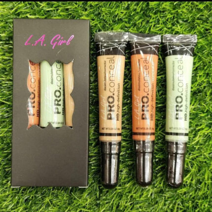 Pack Of 03 L.A. Girl High Definition Concealer | Best Quality Concealer For Girls | Concealer For Women