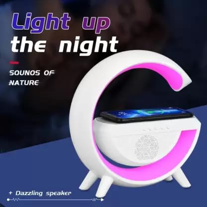Bt 2301 G shaped LED wireless charging Speaker