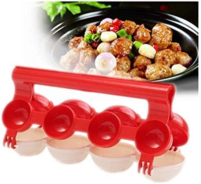 Meatball Maker Plastic Fish Ball Maker Meatball Scoop Meatball Spoon Homemade Stuffed Meatball Fish Ball Maker Mold Fish