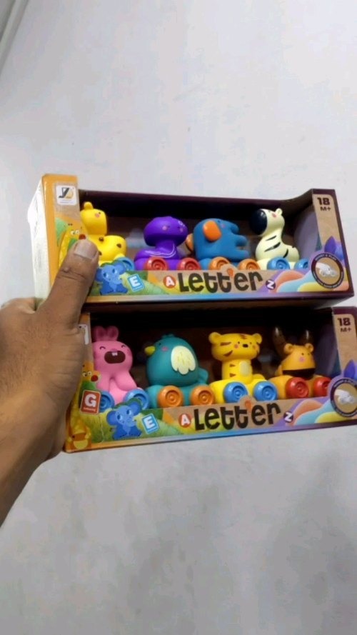Alphabet Animal Learning Toy for Kids – Fun & Interactive Way to Teach Letters, Words & Animal Names – Perfect for Toddlers - Pack Of 03 - Image 1