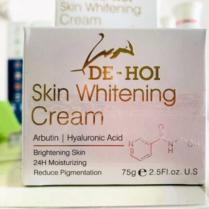 DE HOI Skin Whitening Cream – Brightening & Moisturizing Face and Body Cream for Dark Skin - 75 gram