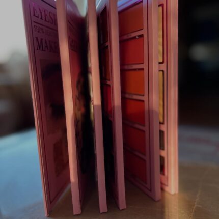 Love Sheglam Makeup Book 5 in 1 Professional Makeup Book Palette – All-in-One Eyeshadow, Eyebrow Powder, Concealer, lipstick , Blusher & Highlighter Kit