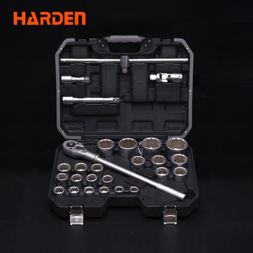 HARDEN 27Pcs 3/4" Dr.Socket Set