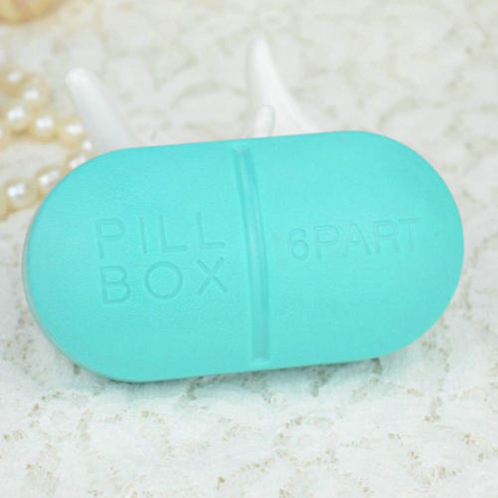 6 Slots Cute Mini Medicine Box