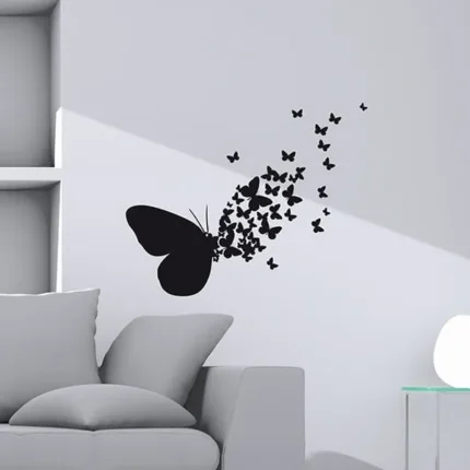 Flying Butterfly Wooden Wall Decor  Butterflies  WALL Decor