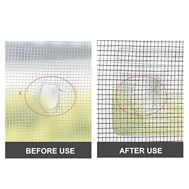 Pack 10 PCs Multifunctional Sticker Drainer Net for bathroom, kitchen sink bath tub  | Window Screen Repair Patches for Door Window Screen
