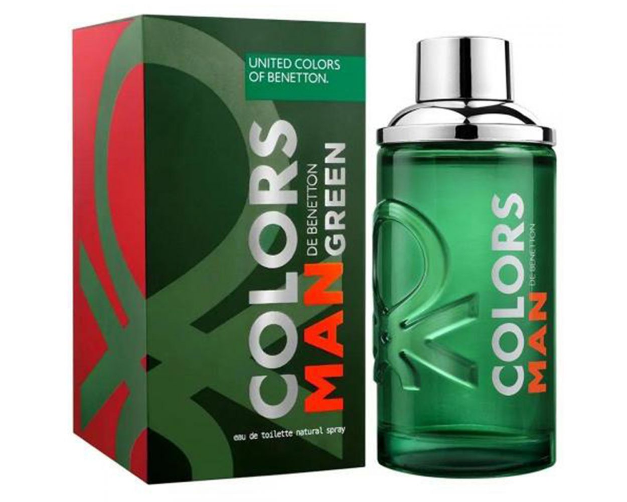 COLORS MAN GREEN EDT SPRAY 200ml
