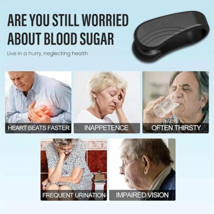 Sugar Control LI4 Acupressure Point Clip Wearable – Supporting Acupressure Relaxation, Stress Alleviation, Tension Relief and Headache Relief Hand Clip Migraine Pressure Point Clip