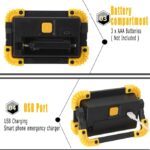 Portable COB LED Floodlight USB Charging Rechargeable Spot Work Outdoor Camping Lamp - Image 3