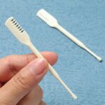 02 Pcs Nose Hair Cutter, 360 Degree Rotating Nose Tweezers - Multi-Functional Nose Hair Trimmer Tool for Travel, Picnic, Dating Portable Ear Pick - Image 2