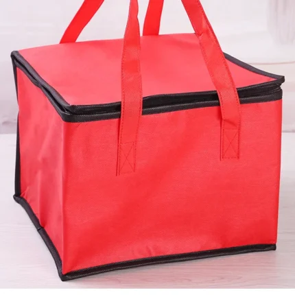 Portable Lunch Cooler Bag Folding Insulation Picnic Ice Pack Food Thermal Bag (random color)