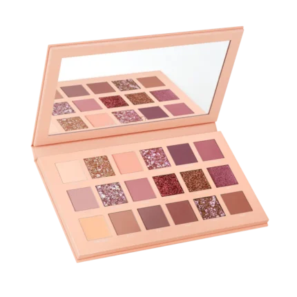 HUDA Beauty Nude Eyeshadow Palette (18 Colors Eyeshadow Palette)