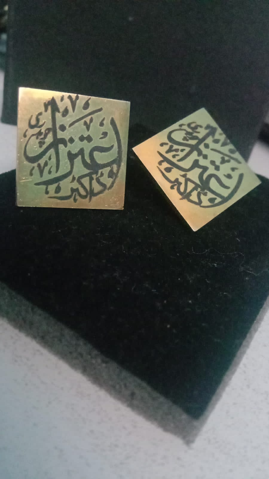 Customize Engrave Cufflinks