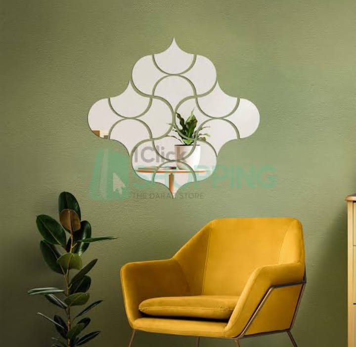 Fireclay Acrylic mirror wall stickers