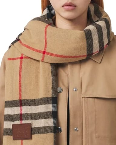 Cheq Barbri Winter Scarf