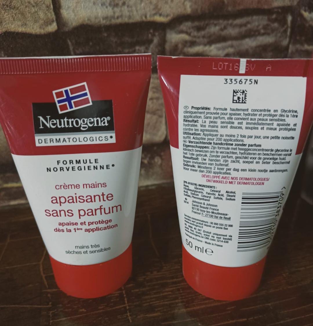 The Hand Cream Neutrogena Apaisante Sans Parfum (50 ml)