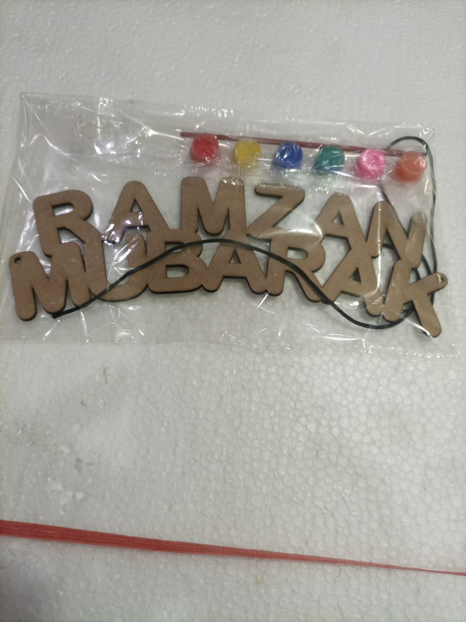 Ramadan  mubarak Kids activities Art & craft Wooden material