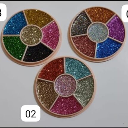 Rosa Angel Glitter Eyeshadow Palette