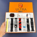 7 In 1 Ultra Smart Watch Series 8 Wireless Charging 7 Straps(Random color) - Image 4