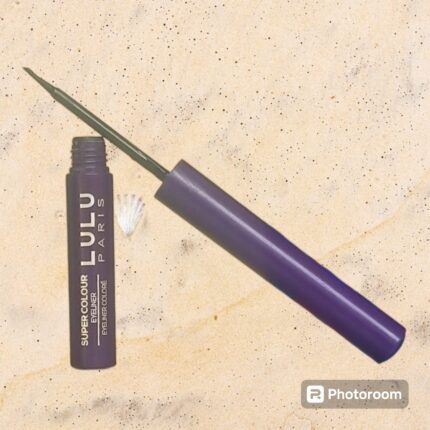 LULU PARIS  Super Colour  Black Eyeliner  ( 100% Waterproof Tested)