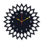 Sun Round clock Wall Clock Stylish Design Home Decoration Wall - Image 2