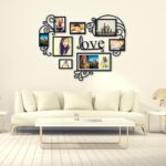 8 frame love wall art Family Collage Picture Frames Decorations for Living Room Bedroom Kids Dinning Modern Room