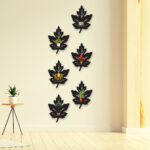 Leaf Hangin Pack of Six wall art Style Modern Design Decoration