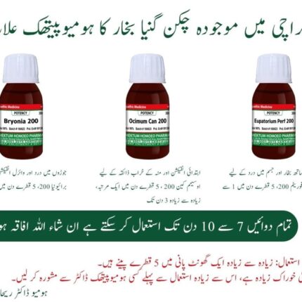 Homeopathic Treatment for the Current Chikungunya Fever*