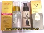 Liquid Miss rose Foundation and L'Oreal Primer Pack