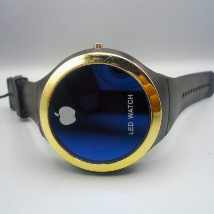 Family Gift Pack of 3 Watches | Best Quality Watches | Daniel Wellington Watch + LG Quartz Watch + Apple Logo Digital Watch | Watches ( Without Box ) (Random Color)