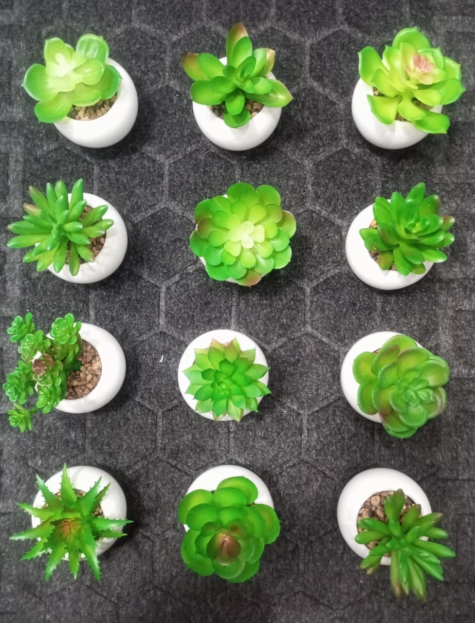 Mini plant Artificial Flowers Decoration | Artificial Plants Ball for Home (1 pc Round shape) - Image 1