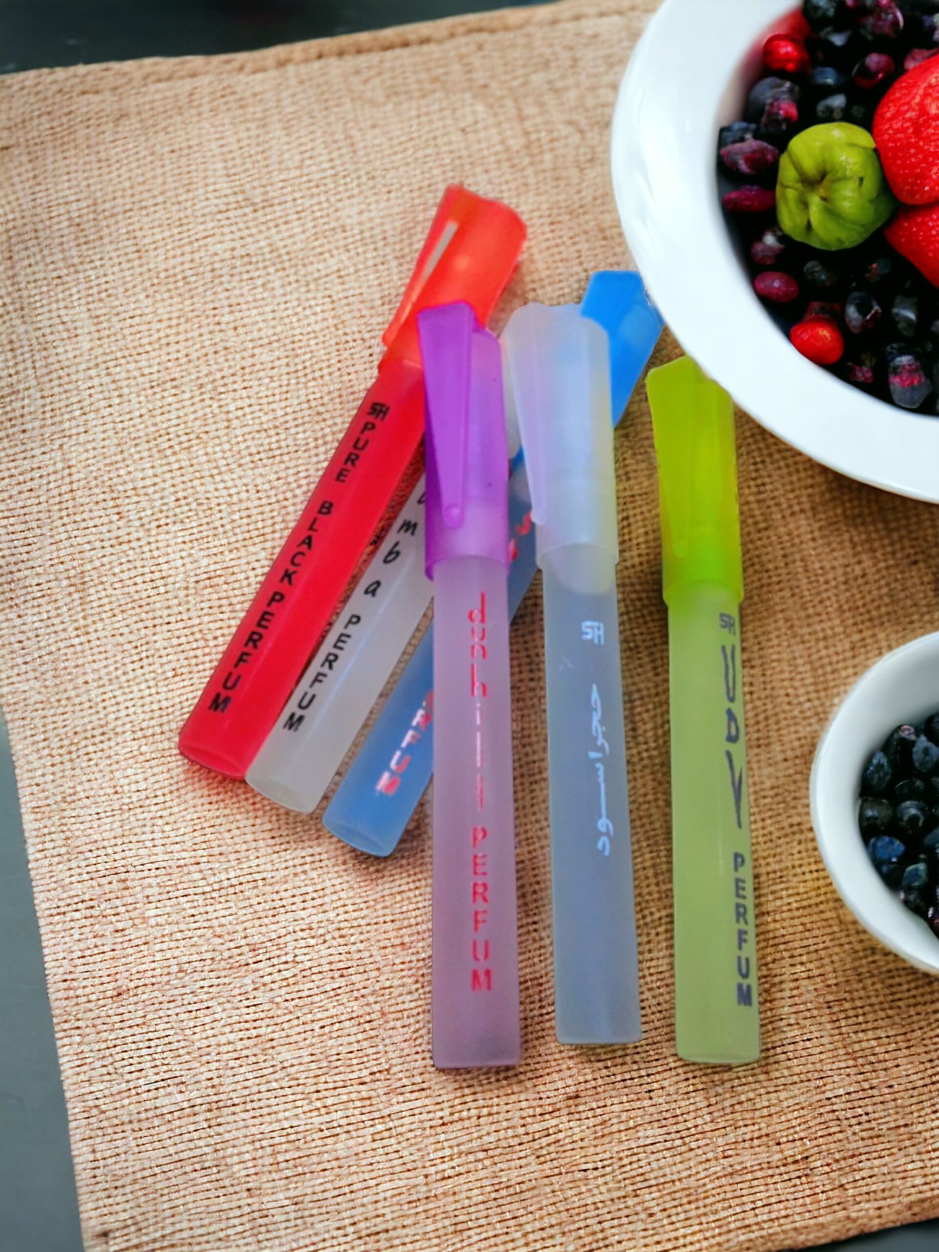 Pack of 6 Long Lasting Pocket Perfume - Image 1
