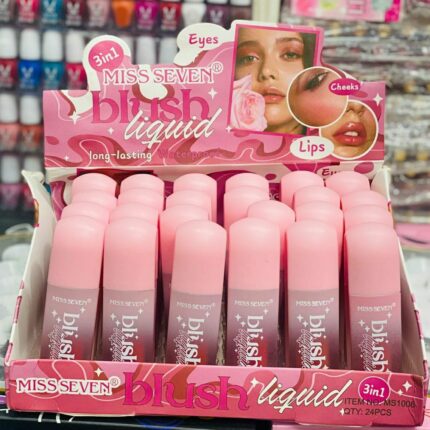 High Coverage Glowy, Matte And Poreless Liquid Blush | 1 Blush