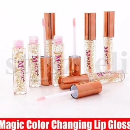 Magic Glossy Lip Oil | Color Changing Lip Gloss | Personalized Tint | Deep Hydration | Non-Sticky Shine | Lip Oil, Liquid Glossy Finish