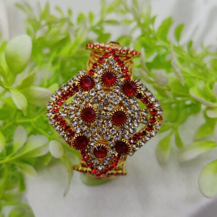 Imported Royal Elegance Sapphire Bracelet – Regal Design Golden Bracelet – Best Quality Artificial Bracelet For Girls & Women | Bracelet For Every Occasion - Random Color