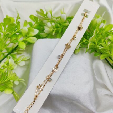 Imported Elegant Adjustable Charm Bracelet - Imported Elegance | Best Quality Artificial Bracelet For Girls & Women | for Every Occasion - Random Design