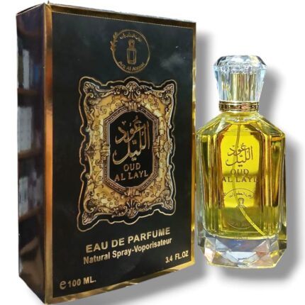 Original Oud Al Layl Perfume by Arz Al Atorat - 100ml - 3.4FL .OZ | Eau De Perfume - EDP - Long-Lasting Fragrance (20-24 Hours)