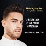 IKT Hair Styling Gel Wax | Styling Hair Frizz Fixed Fluffy  Men Styling Wax Edge Control 130g - Image 2