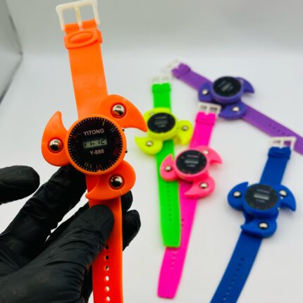 Spinner Watch For Kids | Kids Watch  | Best Quality Spinner Watch For Kids ( Random Color )