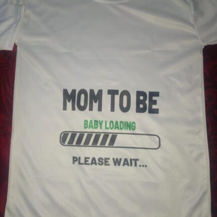 Dad to Be & Mom to Be Style White T-Shirt - Key & Heart Design T-Shirts  – Best Quality T-Shirts | T-Shirt For Women - T-Shirt For Men 
